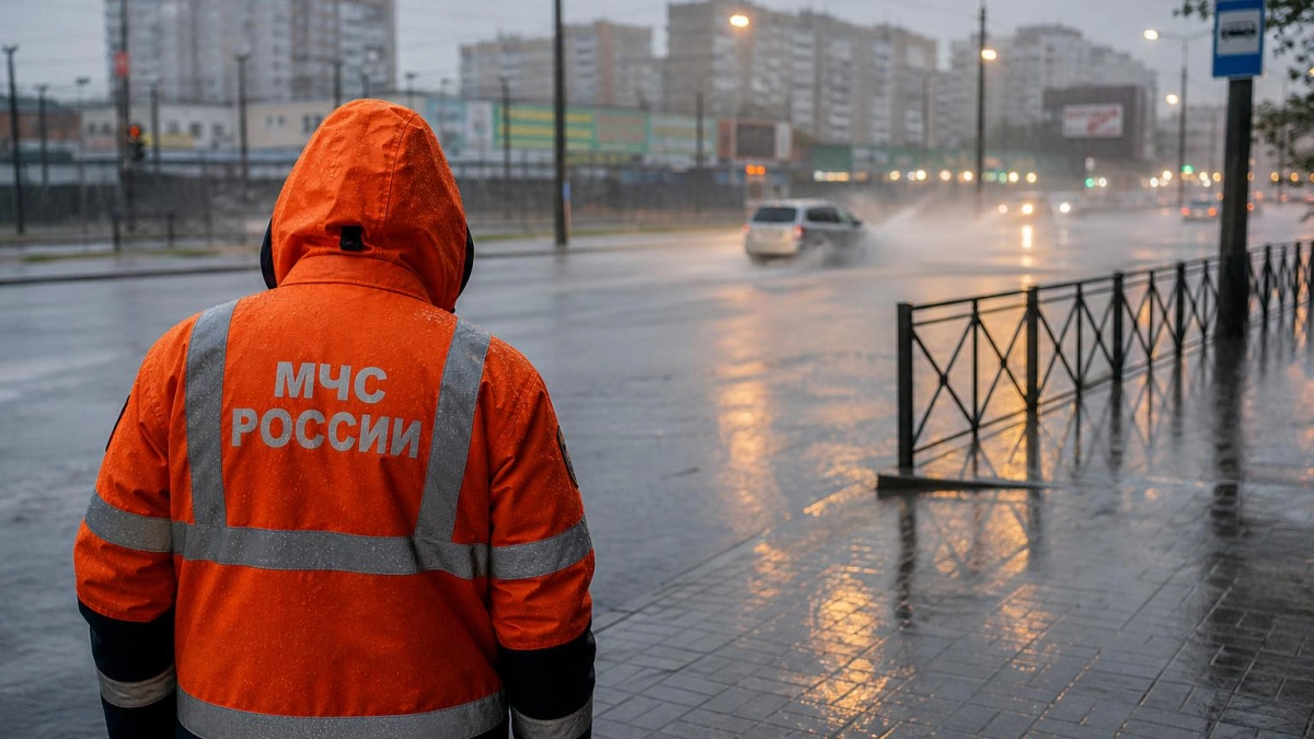 На Саратовскую область днем 21 июня надвигается ливень с осадками от 50 мм