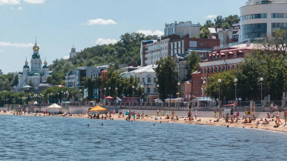 В Саратове третий пляж откроют на набережной в районе Улешей