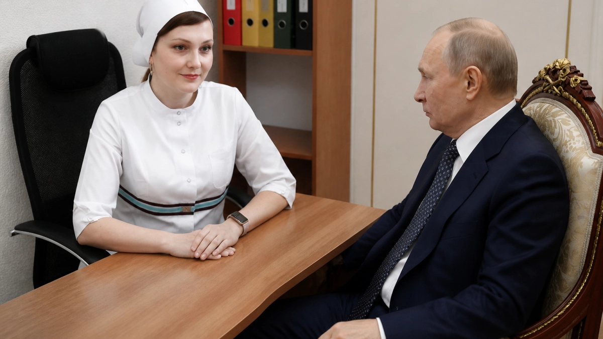 Путин присвоил медсестре из Саратова звание заслуженного работника здравоохранения
