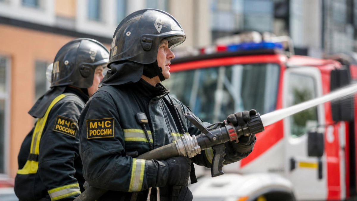 Пожар в музее Вольского военного института локализовали, пострадавших нет