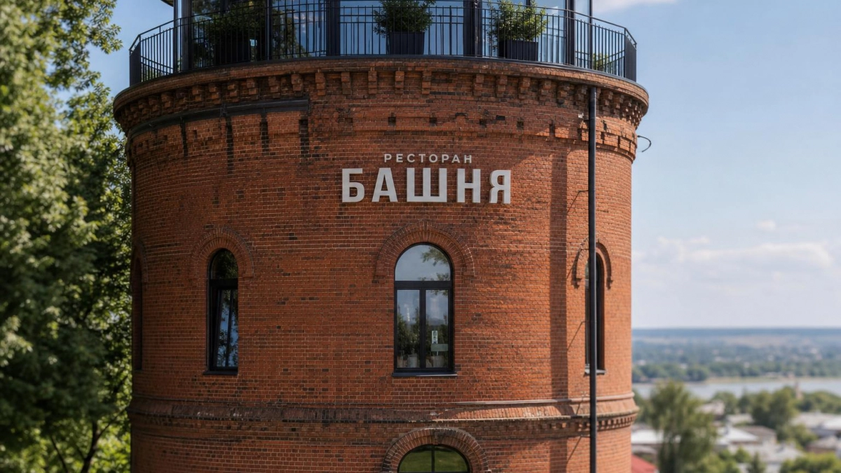 Под Саратовом в старинной водонапорной башне откроют панорамный ресторан