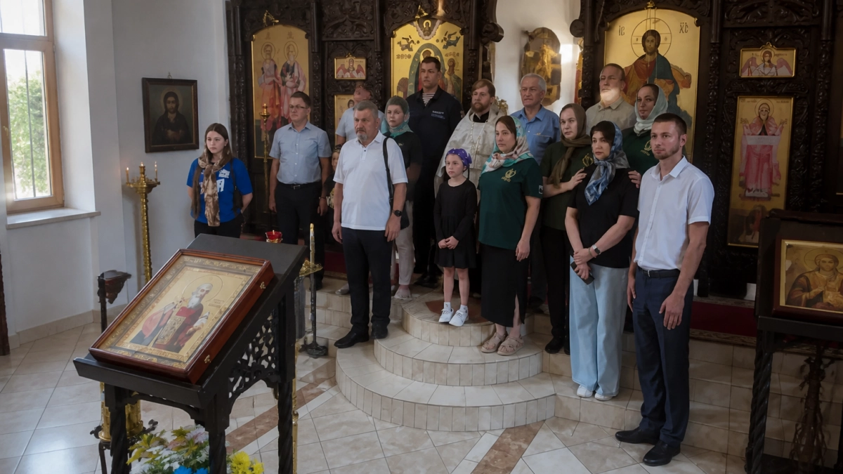 В Саратове в храме зачитали имена погибших детей Донбасса
