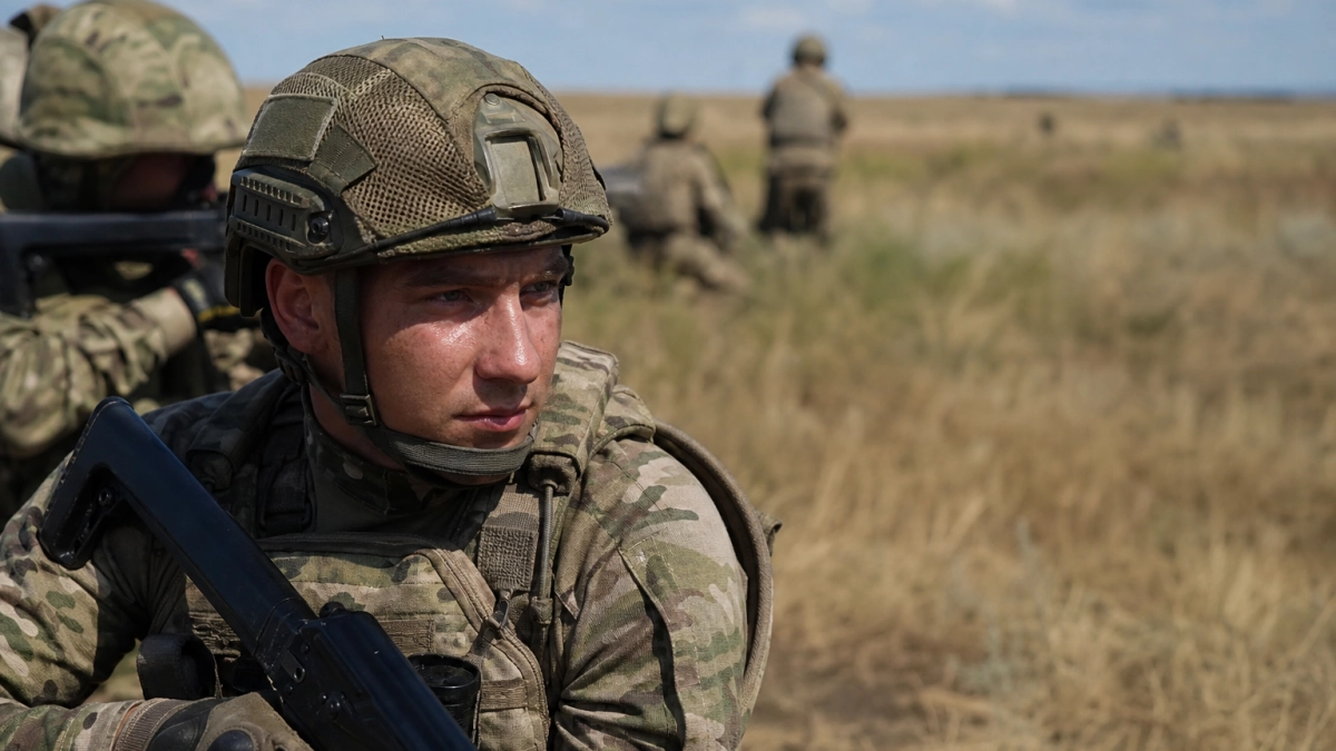 Резервисты «БАРС-Саратов» на полигоне готовятся к защите предприятий от дронов
