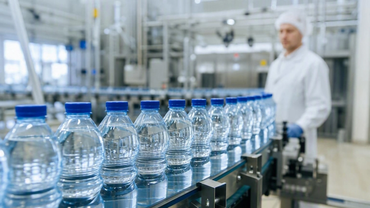 В Саратовской области выпуск питьевой и минеральной воды вырос почти на 20%