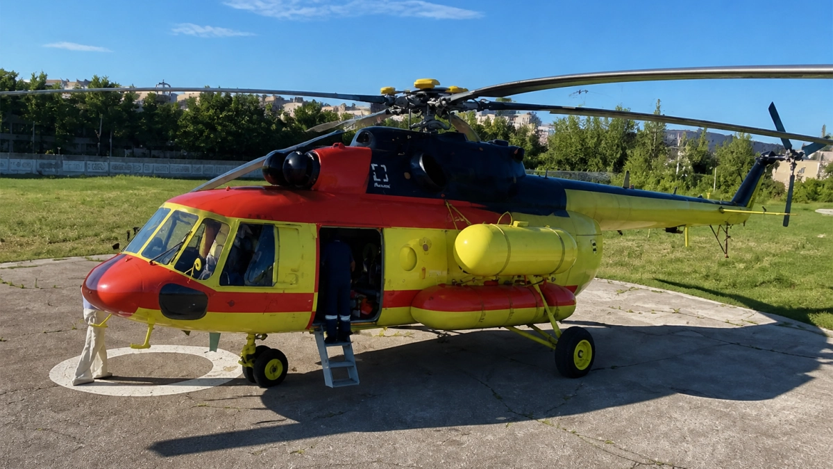 Санавиация шесть раз за неделю доставляла тяжелых пациентов в Балаковскую больницу