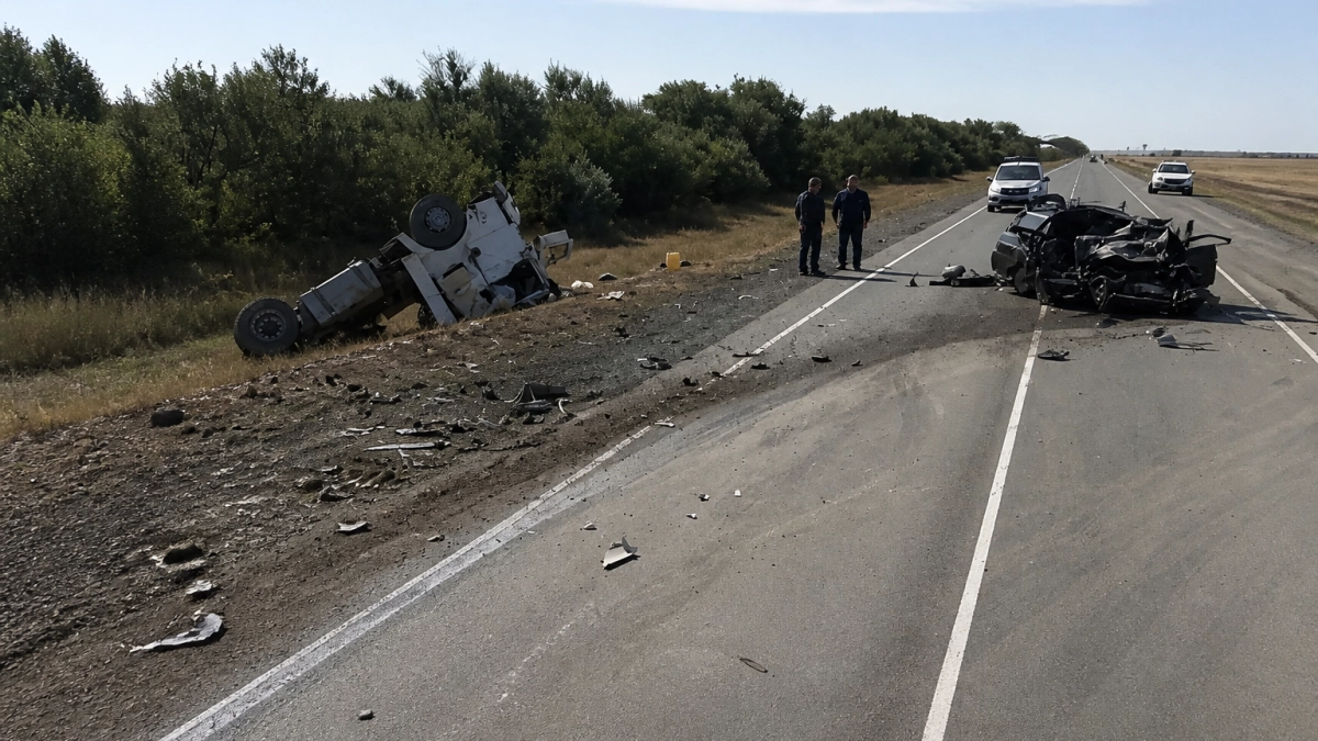 Под Мокроусом в ДТП с фурой погибла пассажирка легковушки