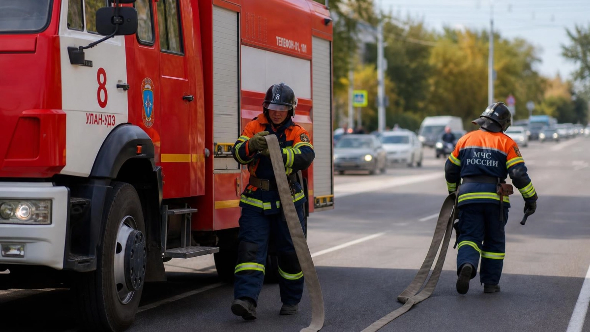 В Балакове у «Газели» полностью выгорел моторный отсек
