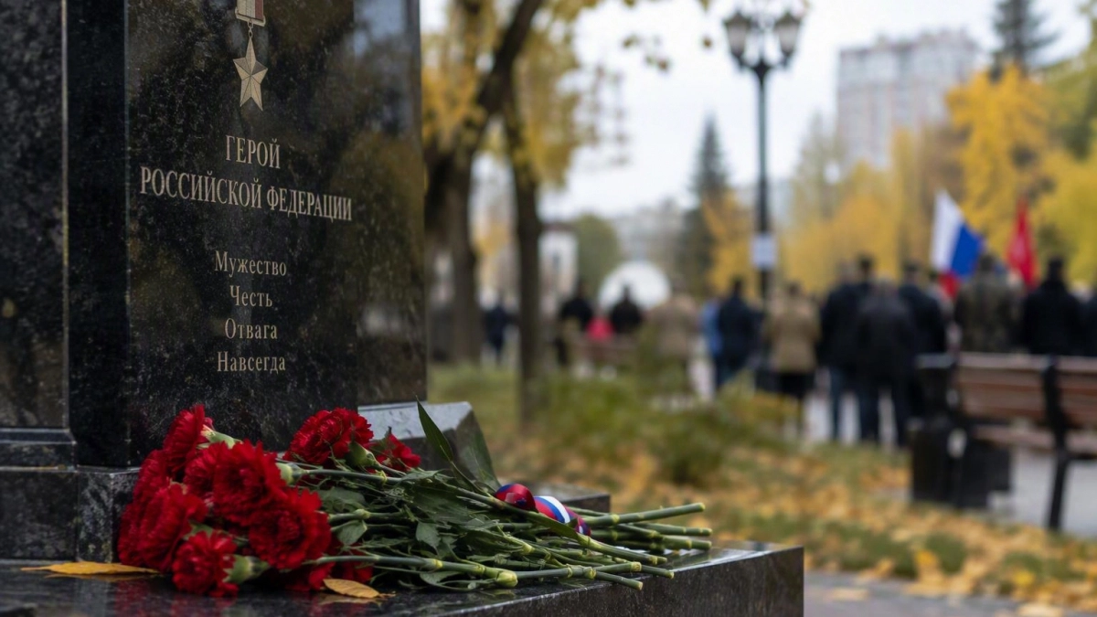 В Саратове почтили память Героя России Александра Аксенова в четвертую годовщину гибели