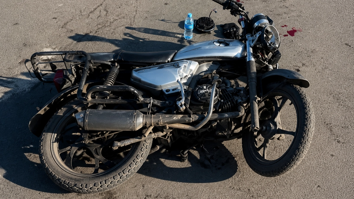 В Саратовской области в двух ДТП с Yamaha пострадали мотоциклист и пассажир