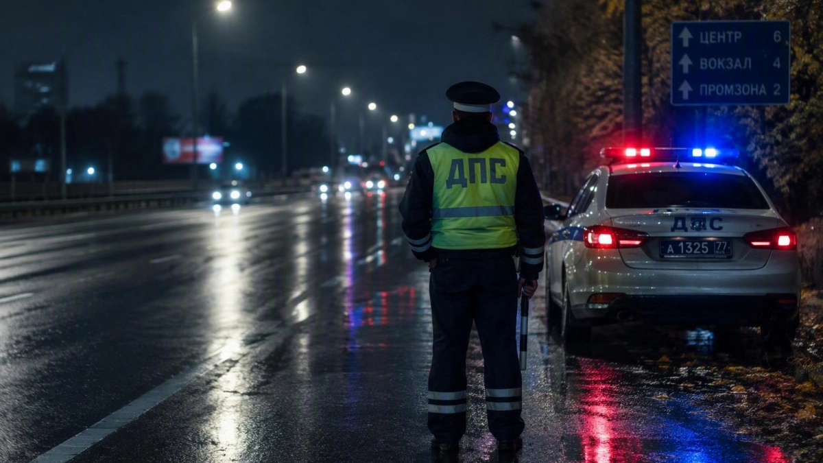 В Балакове ночью женщина-водитель погибла после удара Ford Mondeo о столб