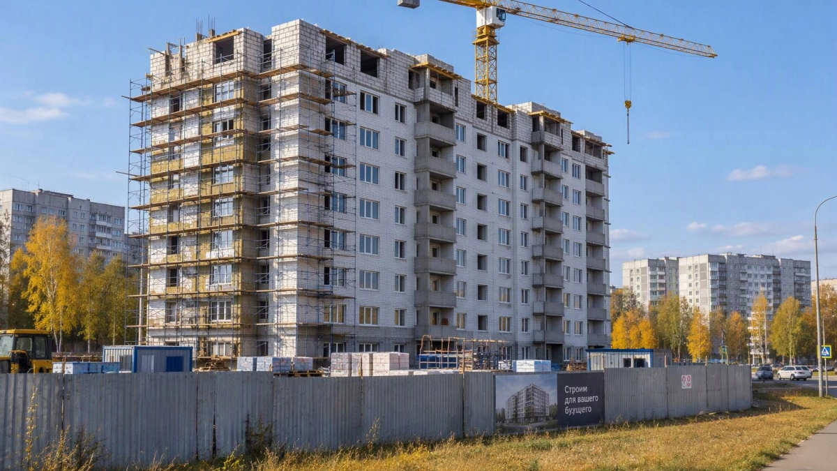 На окраине Заводского района построят четвертый дом для переселенцев на 108 квартир