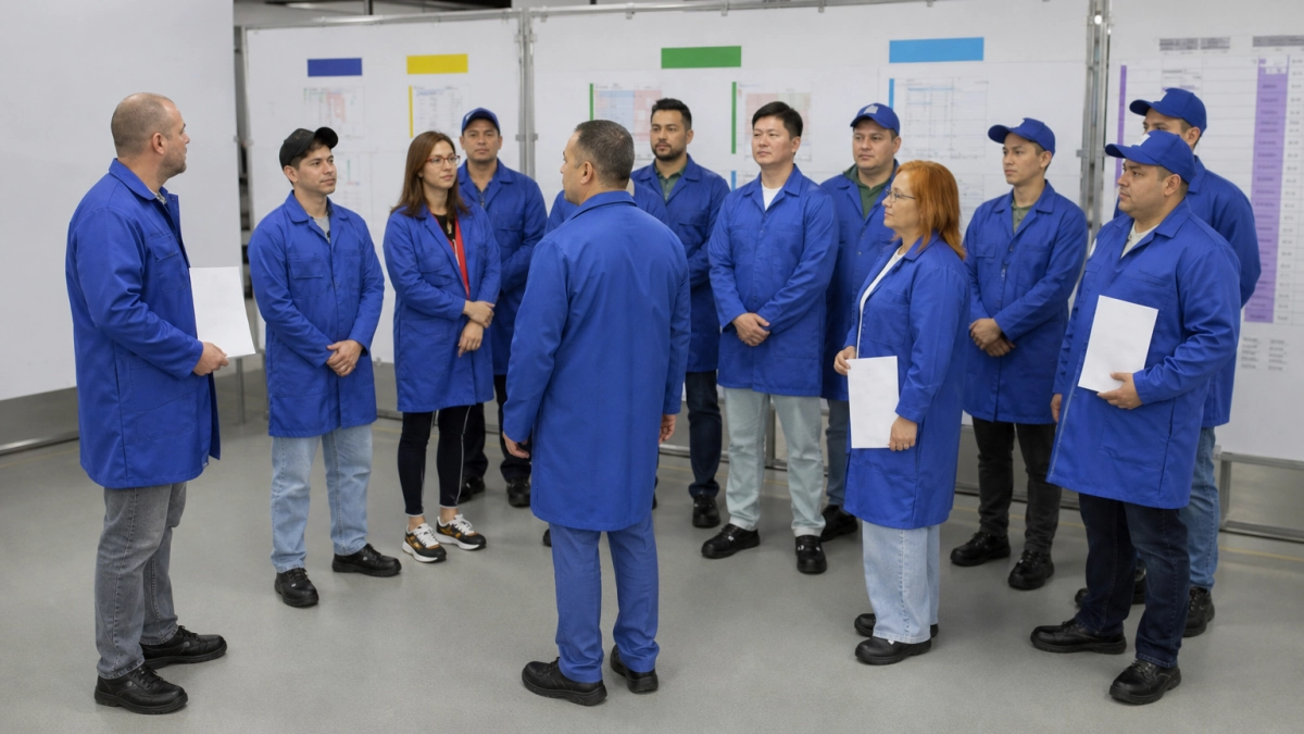 Саратовский завод резервуарных металлоконструкций освоил бережливое производство на Фабрике процессов