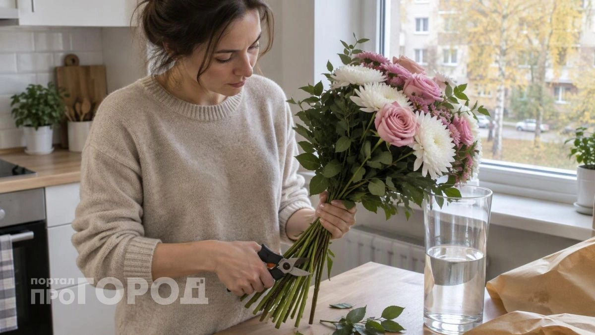 Хватит выбрасывать увядшие букеты: 7 элементарных привычек помогут цветам радовать вас целый месяц