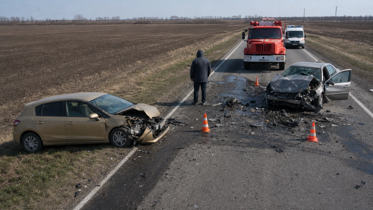 У поселка Основной в ДТП с Toyota и ВАЗ погиб водитель