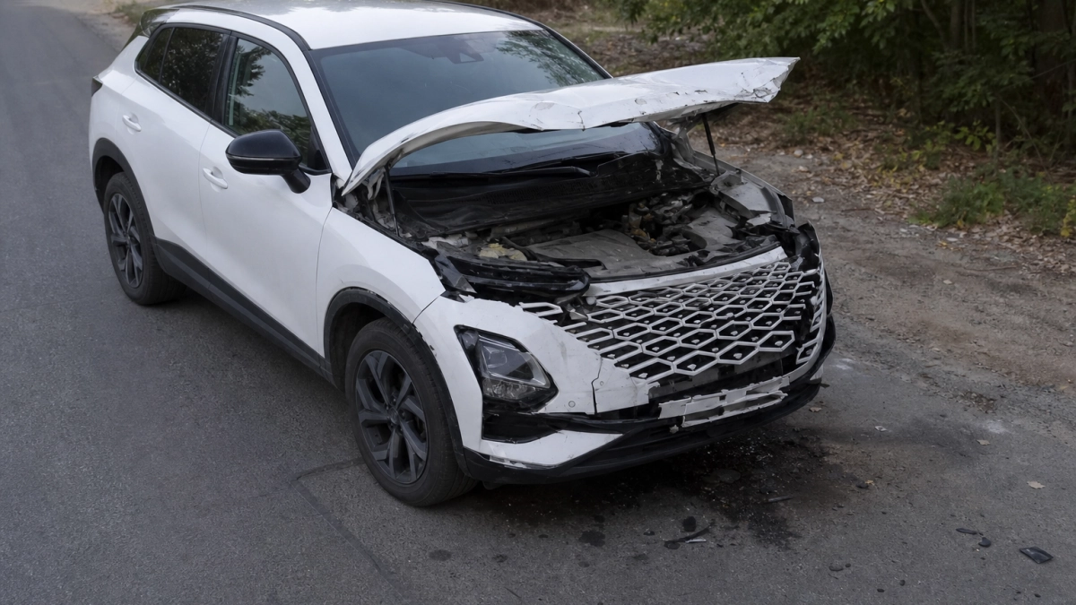 В Балакове после столкновения Toyota и Omoda госпитализировали пассажирку