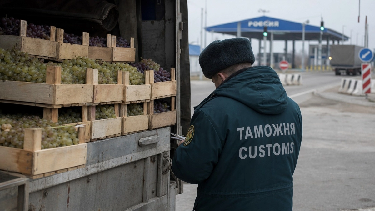 В Саратовскую область не пустили почти 24 тонны винограда из Кыргызстана