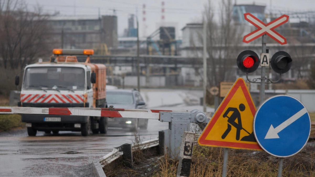 В Заводском районе Саратова на ночь перекроют железнодорожный переезд