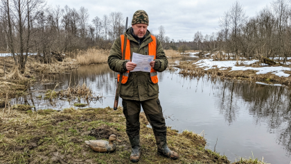 Весенняя охота в Саратовской области: почти 5000 разрешений уже выданы