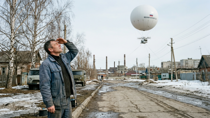 В Саратовской области аэростат со станцией покрыл связью 10 км